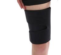 HIOPOIUYT Thigh Brace Compression Thigh Sleeve For Sports Injury And Muscle Recovery Breathable Leg Brace For Gym Workouts Adjustable Thigh Strap For Football