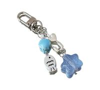 HIOPOIUYT Trendy Starfishes Shell Fish Phone Strap Lightweight And Sturdy Bag Hanging Ornament For Various Smartphone Models Trendy Women's Phone Accessory
