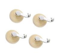 HIOPOIUYT Without Residues Suction Cup Hooks Practical Wall Mounts for Bathroom Kitchen Towel Robe Hanging Solution Strong Suction Hooks for Kitchen