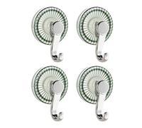 HIOPOIUYT Without Residues Suction Cup Hooks Practical Wall Mounts for Bathroom Kitchen Towel Robe Hanging Solution Strong Suction Hooks for Kitchen