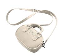 HIOPOIUYT Women Bowling Bag Small Shoulder Trendy Handbag All-Matching Messengers Commuting Simple Crossbody Lovely Bows Crossbody For Women Pu Leather Bowling Simple Shoulder