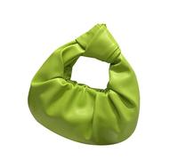 HIOPOIUYT Women Hoboes Toted Bags Handbag Ruched Dumpling Pouches Bag Ladies Clutches Purses Knotted Top Handle Bags With Zipper Top Handle Bags For Women