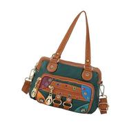 HIOPOIUYT Women's Hoboes Handbag Sweet Leather Shoulder Toted Purses With Zipper Casual Crossbody Bag With Removable Straps Gifts Crossbody Purse For Women
