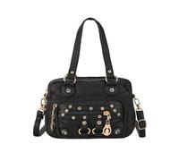HIOPOIUYT Women's Hoboes Handbag Sweet Leather Shoulder Toted Purses With Zipper Casual Crossbody Bag With Removable Straps Gifts Crossbody Purse For Women