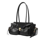 HIOPOIUYT Women's Hoboes Handbag Sweet Leather Shoulder Toted Purses With Zipper Casual Crossbody Bag With Removable Straps Gifts Women's Hoboes Handbag