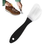 hioseyre Multi-functional 4-Sided Nylon Bristle Shoe Cleaning Brush, Cleans And Gives Perfect Nap, Suede Brush, Suede Eraser