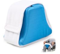 Hip Abduction Pillow | Orthopedic Hip Surgery Pillow for Legs | Knee Separator for Alignment & Sciatica Relief | Support Cushion | Soft Block | Includes Adjustable Strap | After Surgery Essentials