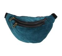 Hip Bag Lou Corduroy bumbag Belly Bag Blue-Petrol