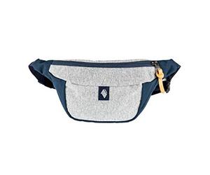 Hip Bag, Stylische Brusttasche, Gürteltasche mit 2 Fächern, Travel Pack, Heritage Umhängtasche, Festival Hüfttasche, Bauchtasche, 25 x 14 x 8cm, Morning Mist