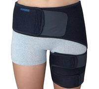 Hip Brace for Sciatica Pain Relief - Compression Wrap for Sciatic Nerve, Hamstring Pull, Hip Fleхоr Strain, Groin Injury, Pulled Thigh - SI Belt - Sacroiliac Joint Support Stabilizer for Men, Women