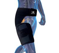 Hip Brace For Sciatica Pain Relief Hamstring Compression Sleeve Groin Brace Si Belt Adjustable Support For Si Joint, Sciatic Nerve, Hip Replacement, H
