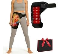 Hip Brace, Hip Heating Pad Support Brace with 3 Heat Levels, Adjustable Support Harness for Improving Comfort and Mobility(1PCS)