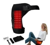 Hip Brace Red Light Therapy, Sciatica Pain Relief Devices, Adjustable Hip & Upper Thigh Support for Daily Comfort, Walking and Relaxation