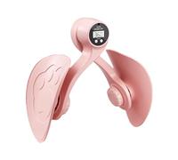 Hip Buttock Thigh Training Device, Trainer for Inner Thigh Muscles, Non-Slip Men's Thigh Trainer, Countable Men's Thigh Trainer with Built-in Button Battery, Non-Slip