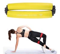 Hip & Core System, Resistance Loop to Stretch, Core Fitness Glute Workout Bands (Yellow - 20 lbs)