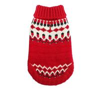 Hip Doggie HD-7ICRD-XS Icelandic Sweater Red XS