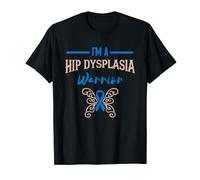Hip Dysplasia Warrior Butterfly Awareness Hip Dysplasia T-Shirt