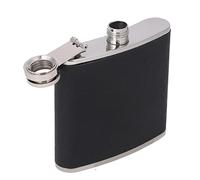Hip Flask for Liquor,Portable Stainless Steel Wine Whiskey Flask with Funnel Wine Whiskey Flask Leather Hip Alcohol Bottle Cotainer (5 oz jug + 1 Funnel)