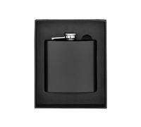 Hip Flask Matt Black - Joe Davies - Size: One Size