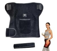 Hip Heating Pad with Red Light, Heated Hip Brace for Women & Men with 3 Heat Settings, Portable USB Heating Pad for Comfort and Support for Pain Relief
