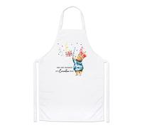 Hip Hip Hooray Coronation Bear Chefs Apron King's Coronation Commemorative Souvenir Gift 6th May 2023