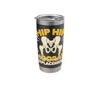 Hip Hip Hooray Hip Replacement Surgery Funny Stainless Steel Insulated Tumbler