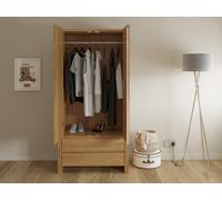 Hip Hop 2 Door Hinged Wardrobe 2 Door Hinged Ash
