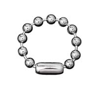 Hip Hop Beads Vintage Bead Ball for Men Christmas Valentine Gift Alloy Beads Beaded Chain