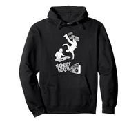 Hip Hop Black and White Design Old School Jams Pullover Hoodie
