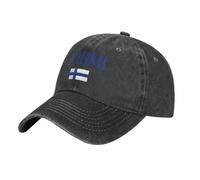 Hip Hop Cap Finland Suomi Flag Hats Casual Sport Cap Customised Dad Hat for Women, Youth, Men