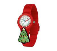 HIP HOP Children's Watch, PINTASTIC! Collection, Analogue Quartz Movement, Water Resistant to 50 m, Silicone Strap, Adjustable Length, Children's Gift Ideas, red, 32, Modern