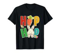 Hip Hop Easter Colorful Eggs Bunny Hiding Costume Kid Family T-Shirt