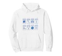Hip Hop Elements Icons Music Turntable Boombox Sneaker Pullover Hoodie