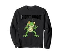 Hip Hop Frog Tee Funny Cartoon Rapper Urban Streetwear Vibes Sweatshirt