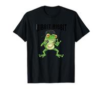 Hip Hop Frog Tee Funny Cartoon Rapper Urban Streetwear Vibes T-Shirt