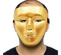 Hip Hop Full Face Cover - Halloween Face Mask | Full Face Opera Masks, Halloween Face Mask, Adjustable Carnival Halloween Party Face Cover for Masquerade, Cosplay, White Full Face