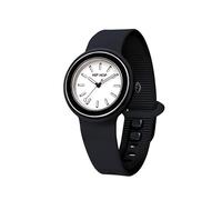HIP HOP, Hero.DOT Bezel Collection, Women's Watch with Eco-Friendly Silicone Strap, Water Resistant, 34 mm Transparent Case, Metal Bezel and Matt Resin, Gift Idea for Women