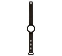 HIP HOP Hero.Dot Night Lady HBU1105 Women's Silicone Watch Strap Black for Case Diameter: 34 mm