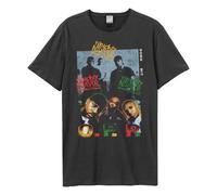 Hip Hop Hooray Naughty By Nature Cotton T-Shirt Amplified Charcoal XXXL