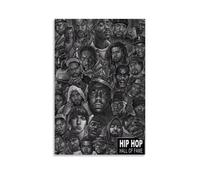 Hip Hop Latest Rapper PosterModern High-definition Printed Multi Scene Home Decoration for Waterproof Wall Paintings in Living Rooms Bedrooms Offices And Bathrooms12x18inch(30x45cm)Unframe-style