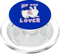 Hip Hop Lover Cute Bunny Rabbit Music Fan PopSockets PopGrip for MagSafe