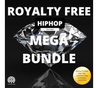 HIP HOP MUSIC CD MEGA BUNDLE VOL X10CD - PRS PPL Licence Free music set for Businesses Gyms Bars Cafes and Retail