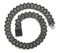 Hip Hop Necklace 20 MM Wide Bold Cubic present for Men Trendy Jewelry Accessory