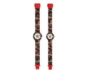 Hip Hop orologio Camouflage Stars HK0046 - Default Title