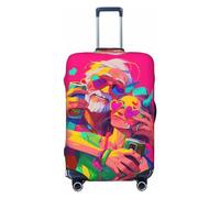 Hip Hop People No.104 Travel Luggage Covers - Elasticity Suitcase Covers Protector for Luggage 18-32 Inch