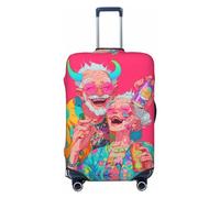 Hip Hop People No.105 Travel Luggage Covers - Elasticity Suitcase Covers Protector for Luggage 18-32 Inch