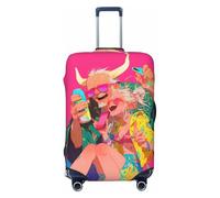 Hip Hop People No.106 Travel Luggage Covers - Elasticity Suitcase Covers Protector for Luggage 18-32 Inch