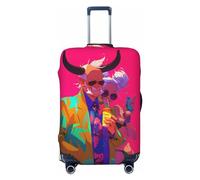 Hip Hop People No.125 Travel Luggage Covers - Elasticity Suitcase Covers Protector for Luggage 18-32 Inch