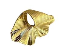 Hip Hop Punk Leaves Rings For Women And Men Fashion Geometric Gold Sturdy Alloy Knuckles Joint Jewelry Accessory Alloy Rings