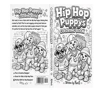 Hip Hop Pups: Coloring book